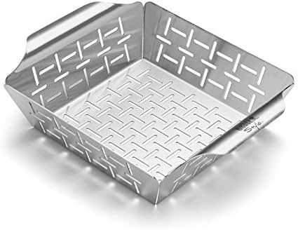 Weber® Style Small Grilling Basket, Stainless Steel by Unknown