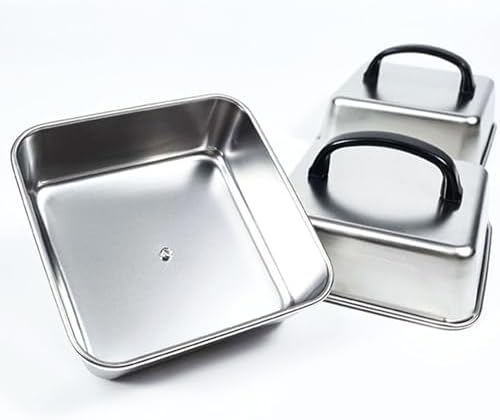 Rectangular Basting Cover, Outdoor Food Covers, Stainless Steel Grill Cover Lid - Image 3