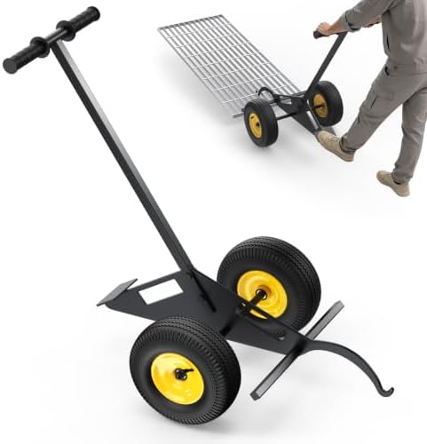 Heavy Duty Grate Lifter Trolley by Unknown
