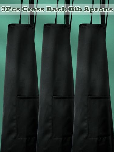 Cozypower 3 Pack Chef Cross Back Apron - Image 6
