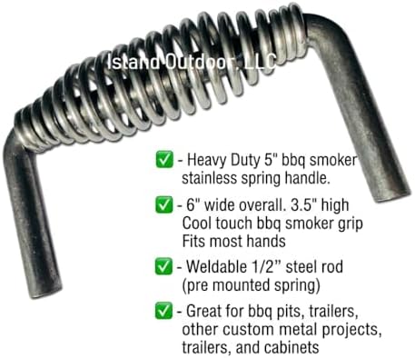 LavaLock 5-3/8" Stainless Spring Handle - Image 4