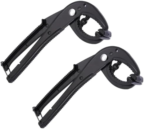 2pcs Cast Iron Grill Grate Lifter Aluminum Alloy Clamp by Unknown