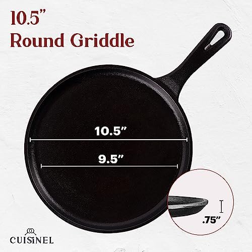 Cast Iron Round Griddle - Image 3