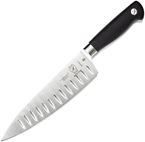 Mercer Culinary M21077 Genesis 8-Inch Granton Edge Chef's Knife by MercerCulinary