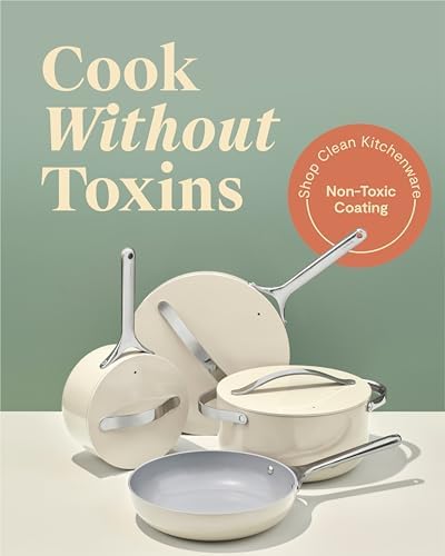 Caraway 12-Piece Non-Stick Ceramic Cookware Set - Image 2