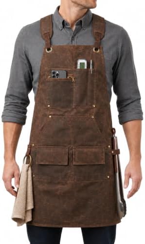 Professional Chef & BBQ Apron for Men by searforge