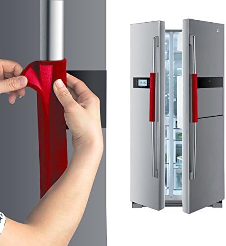 OUGAR8 Refrigerator Door Handle Covers, Keep Your Kitchen Appliance Clean from - Image 5