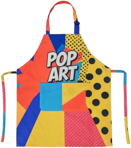 Polyester Cotton Apron with 2 Pockets, Adjustable by Unknown
