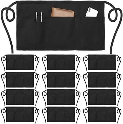 NOBONDO 12 Pack Waitress Aprons by NOBONDO
