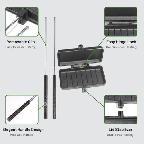 AILITOR Double Pie Iron Sandwich Maker - Image 6