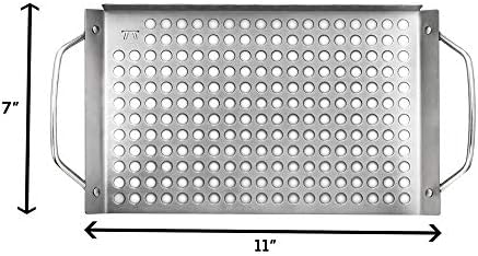 Outset 76631 Stainless Steel Grill Topper Grid - Image 5