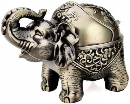 LAUYOO Metal Elephant Ashtray - Image 7