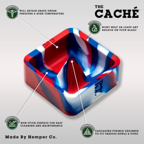 Hemper Cache Unbreakable Silicone Ashtray - Image 2