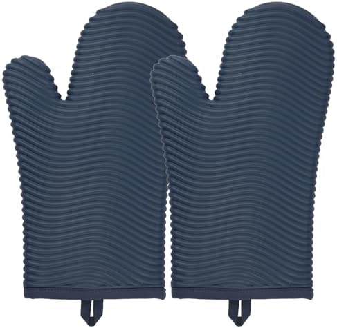 YUTAT Silicone Oven Mitts, Heat Resistant Oven Gloves by YUTAT