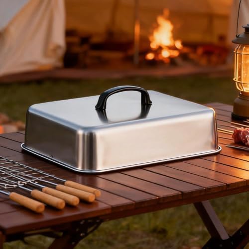 Rectangle Cheese Melting Dome, Basting Cover - Image 3
