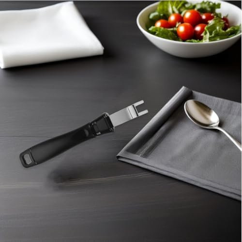 Outanaya 2pcs Grill Tray Lifter Handle, Stainless Steel Bakelite Grip Xmas - Image 5