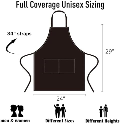 NOBONDO 12 Pack Bib Apron - Image 2