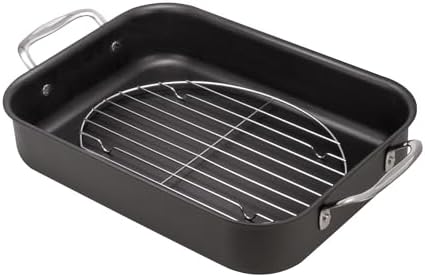 HIC Kitchen Roasting Oval Baking Rack, Chrome-Plated Steel Wire, - Image 4