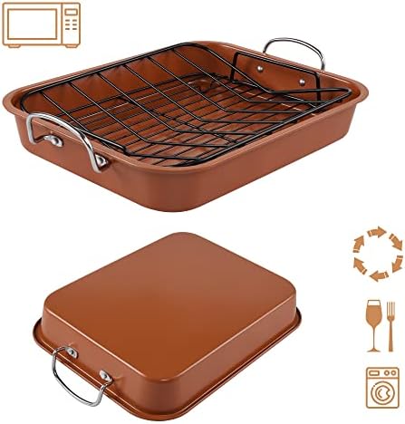 KitCom Nonstick Roasting Pan, Roaster - Image 3