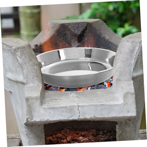 Stainless Steel round Ash Catcher Pan - Image 4