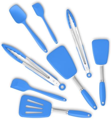 5-Piece Silicone Spatulas Set by ALLWIN-HOUSEWARE