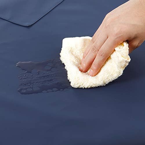 VWELL Waterproof Rubber Vinyl Apron W/ 2 Pockets - Image 7