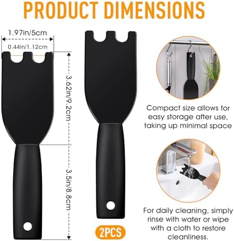 2-Pack Grill Scraper for George Foreman - Image 2