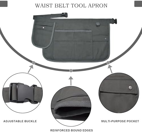 Nanxson Tool Apron Half Canvas Apron - Image 3