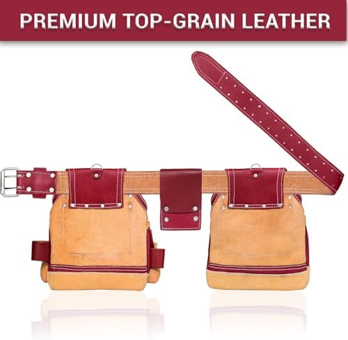 FUERI Leather Tool Belt for Men - Image 6