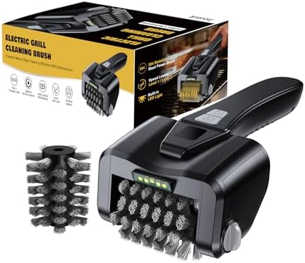 Electric Grill Brush, Rechargeable BBQ Cleaner by Unknown