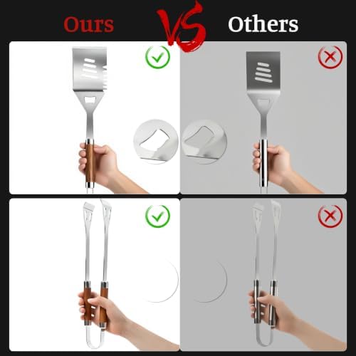 Grill Set, Grill Tools for Outdoor Grill Utensils Set BBQ Accessories - Image 6