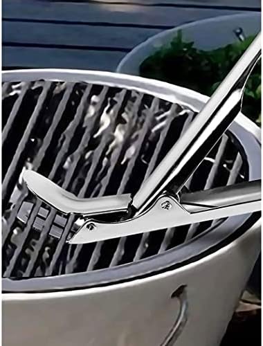 Grill Grate Lifter Stainless Steel Heavy Duty BBQ Plate Pan Bakeware Clamps - Image 6