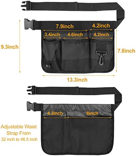 Gardening Tool Waist Bag Belt Heavy Duty Oxford Tool Apron - Image 7