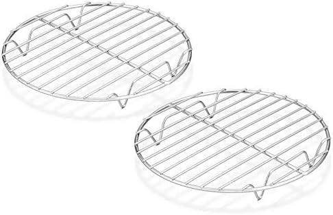 TeamFar Round Cooling Rack Set of 2, 7½ Inch by TeamFar