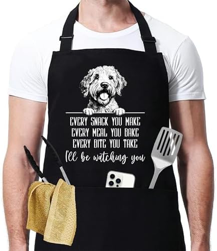 Funny Baking Apron for Women Men by Xmeden