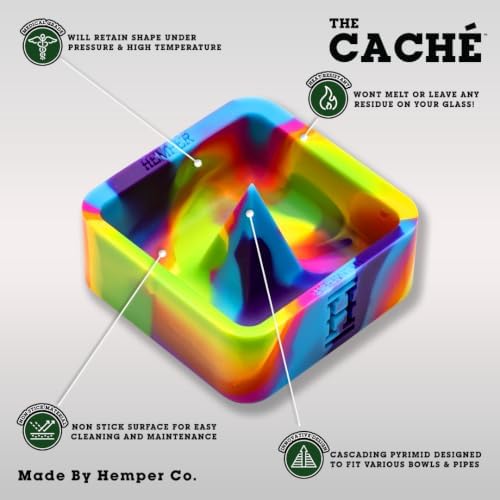Hemper Cache Unbreakable Silicone Ashtray - Image 2