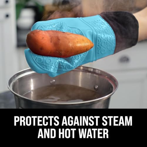 BPA-Free Soft Silicone Oven Mitts - Image 5