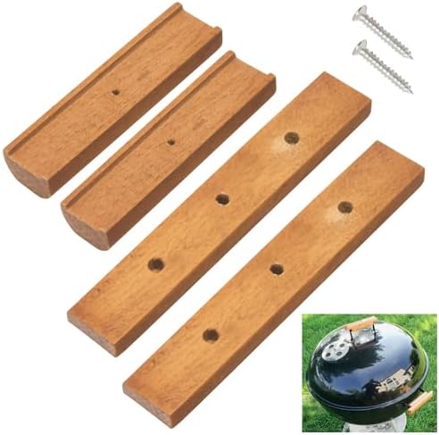 2 Pack Cherry Wood Replacement Handle by ZHONGXIA