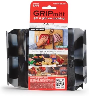 Silicone BBQ & Kitchen Mitt by GRIPmitt