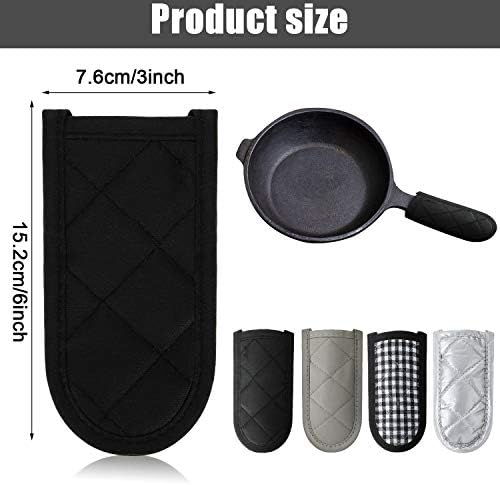 Patelai 24 Pcs Pot Handle Covers Heat Resistant Cast Iron - Image 2
