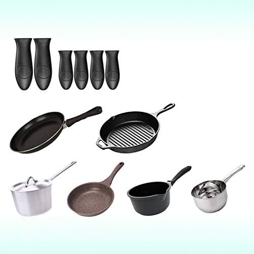 Silicone Hot Handle Holder Small Cast Iron Handle Cover Skillet Handle Cover - Image 2