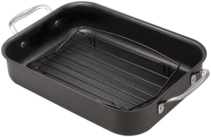 HIC Kitchen Roasting V-Shaped Baking Rack, Nonstick-Coated Steel, Fits Smaller - Image 5