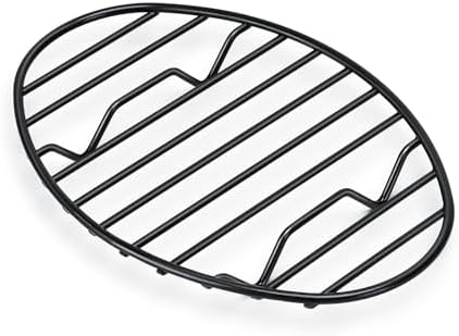 Oval Roasting Rack with Integrated Feet, Non-Stick Coating, Baking Rack Easy to by TreeLen