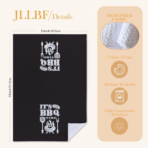 Funny Grilling BBQ Hand Towels for Kitchen - Image 7
