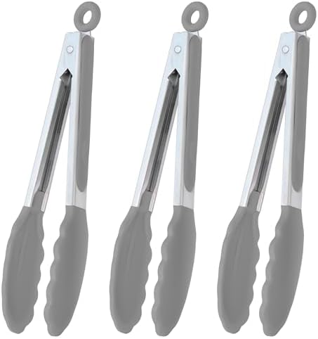 HINMAY Locking Kitchen Tongs by HINMAY