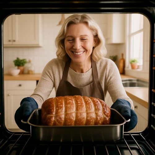 HIC Kitchen Roasting Octagonal Baking Rack, Chrome-Plated Steel Wire, Fits Oval - Image 4