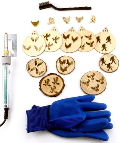 5Pc 1" Western Branding Irons Kit - Image 2