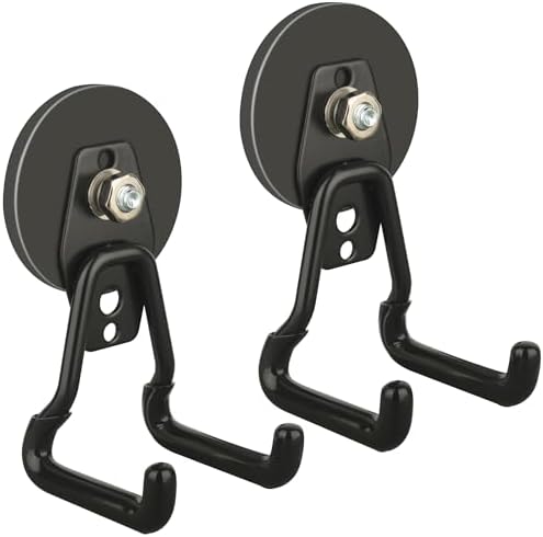 ULIBERMAGNET Pro-Mag Upgraded Large Magnetic Hooks, Strong Heavy Duty Magnet by ULIBERMAGNET