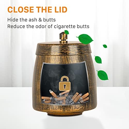 Small Retro Odorless Ashtray - Image 3