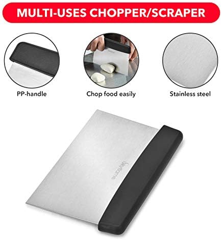 Skyflame 3 Piece Stainless Steel Griddle Spatula Kit - Image 5